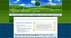 Desktop Screenshot of gladnewsministry.com